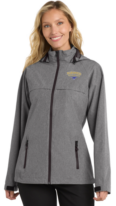 Norwood Track & Field - Women's Torrent Waterproof Jacket (L333)
