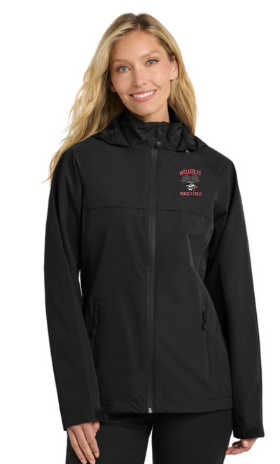 Wellesley Track & Field - Women's Torrent Waterproof Jacket (L333)