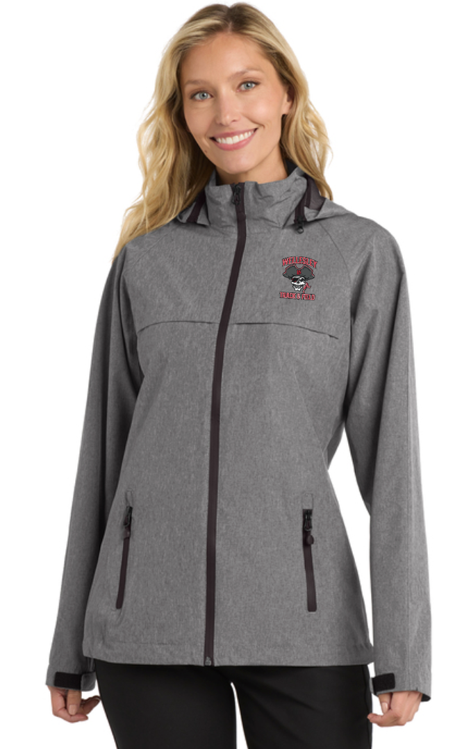 Wellesley Track & Field - Women's Torrent Waterproof Jacket (L333)
