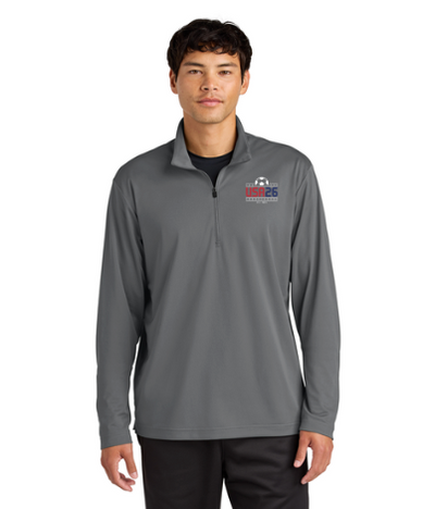 World Soccer 2026 - USA Micropique Sport-Wick® 1/4-Zip (ST672)