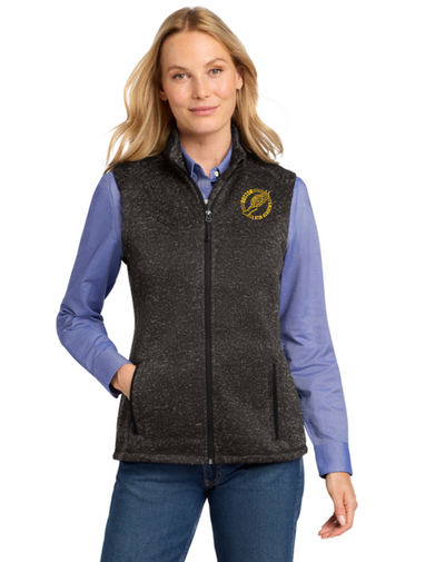 Boston Latin Academy T&F- Women's Sweater Fleece Vest (L236)