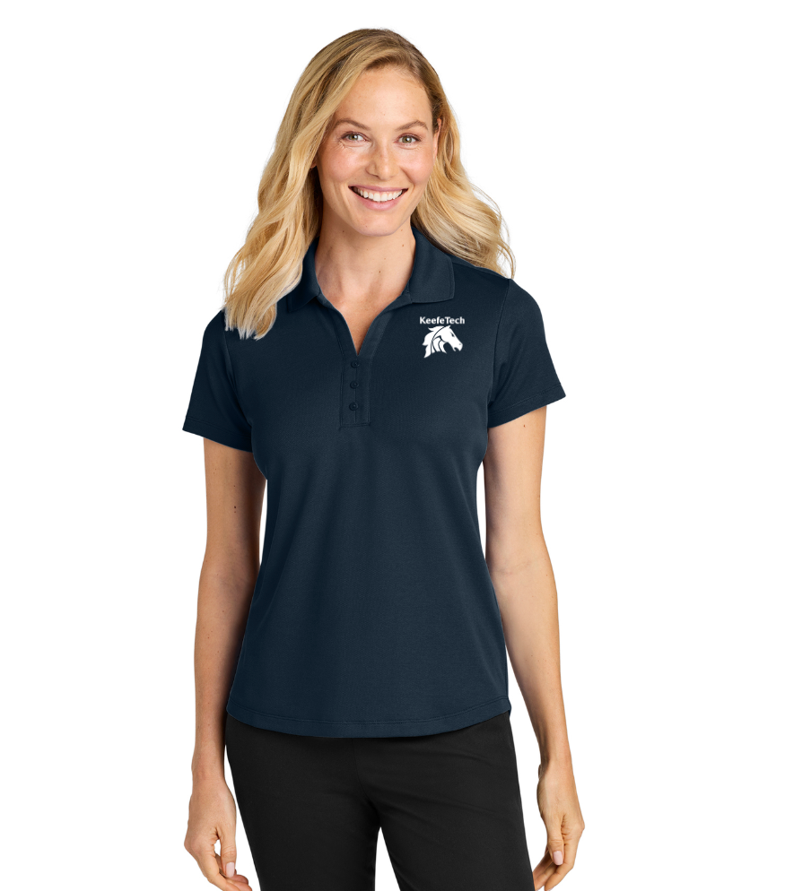 Keefe Tech High School-Women’s Plaited Pique Polo (LK620)