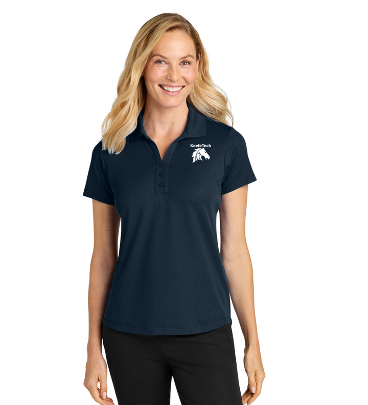 Keefe Tech High School-Women’s Plaited Pique Polo (LK620)