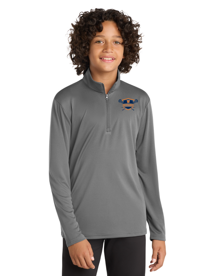 Walpole Girls Youth Lacrosse - YOUTH 1/4-Zip Pullover (YST357)