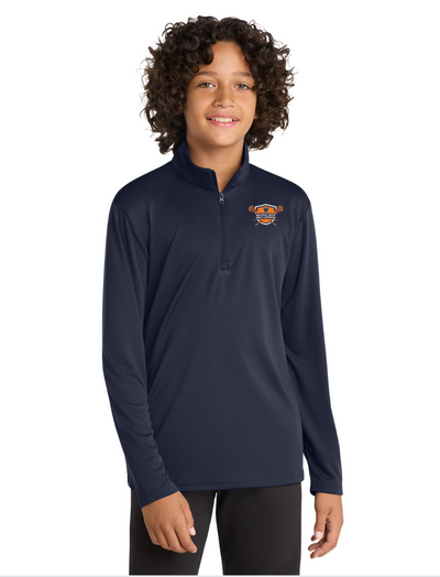 Walpole Girls Youth Lacrosse - YOUTH 1/4-Zip Pullover (YST357)