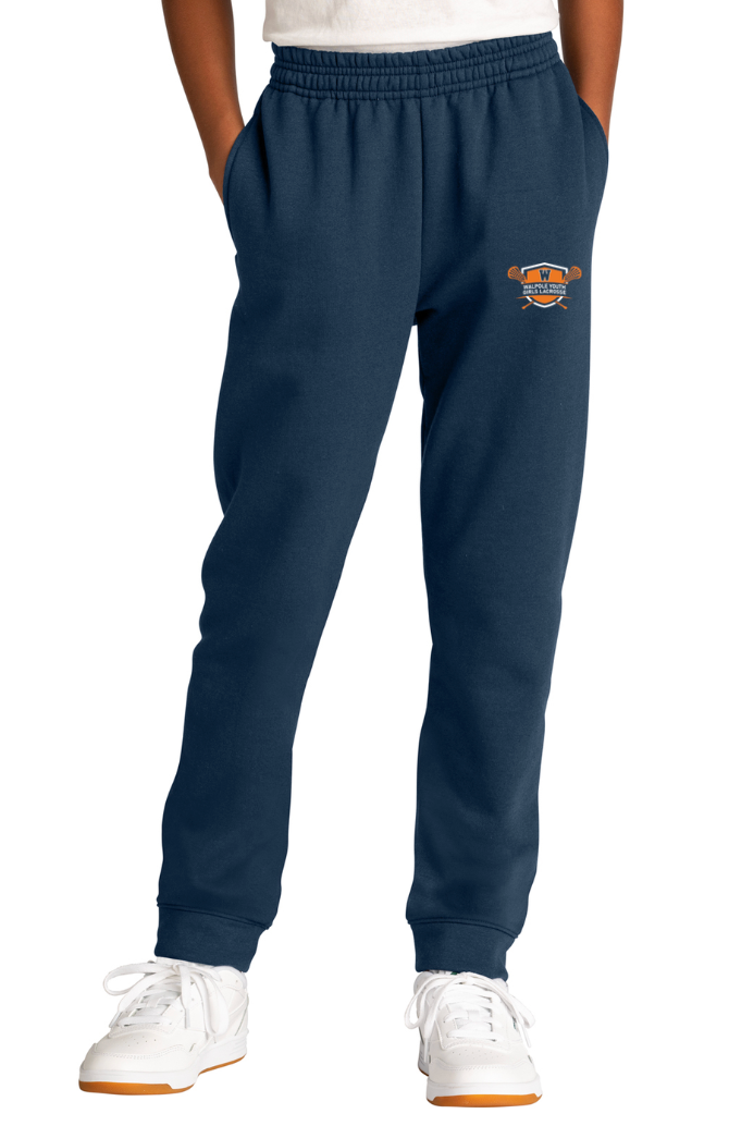 Walpole Girls Youth Lacrosse - YOUTH Fleece Jogger (PC78YJ)