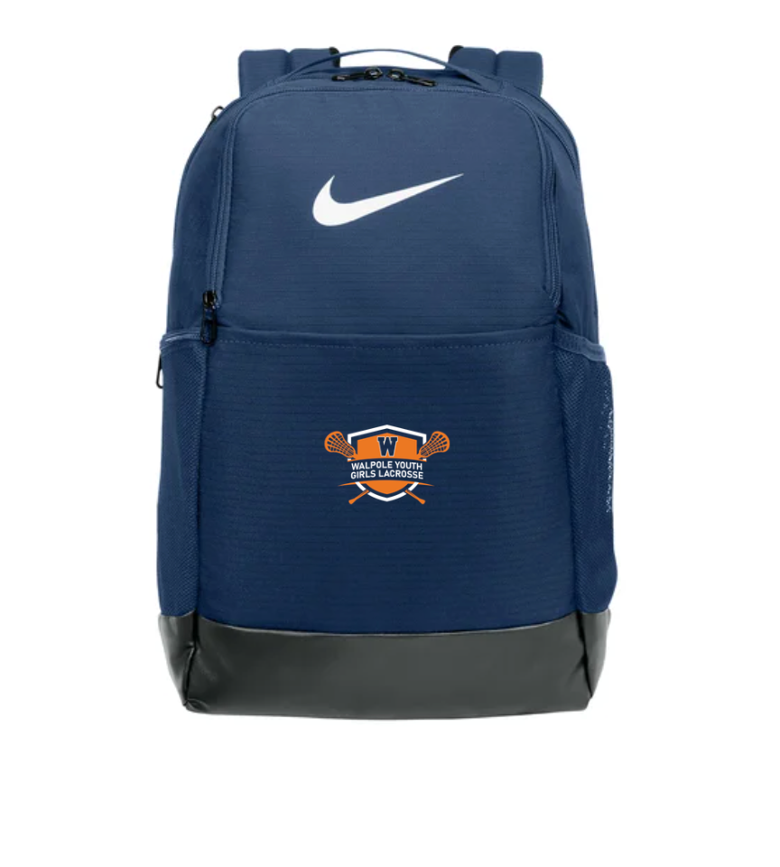 Walpole Girls Youth Lacrosse - Nike Brasilia Medium Backpack (NKDH7709)