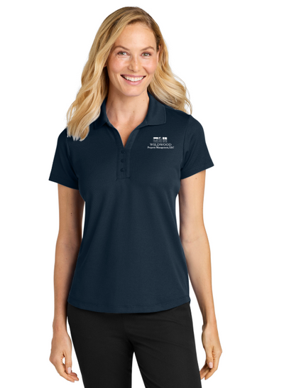 Wildwood Property Management -Women’s Plaited Pique Polo (LK620)