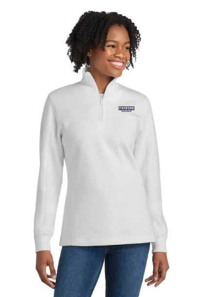Foxboro Boys Soccer - Women's 1/4-Zip Sweatshirt (LST253)