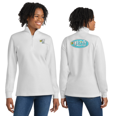 St. Pete Run Fest - Women's 1/4-Zip Sweatshirt (LST253)