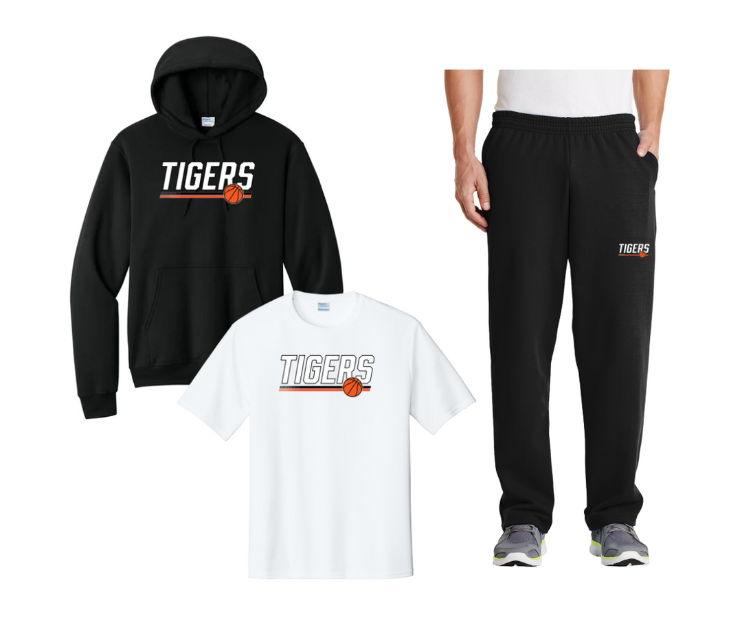 Maynard Boys Basketball - Team Kit (PC78H Black, PC78P Black, PC380 White)