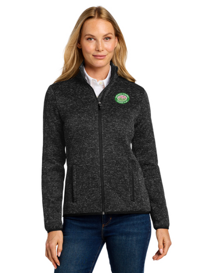 Suburban Striders- Women's Sweater Fleece Jacket (L232)