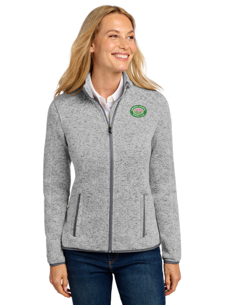 Suburban Striders- Women's Sweater Fleece Jacket (L232)