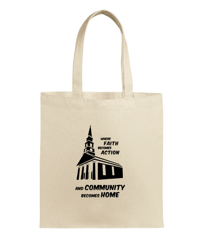 United Church Walpole- Eco Blend Canvas Tote (BG420)