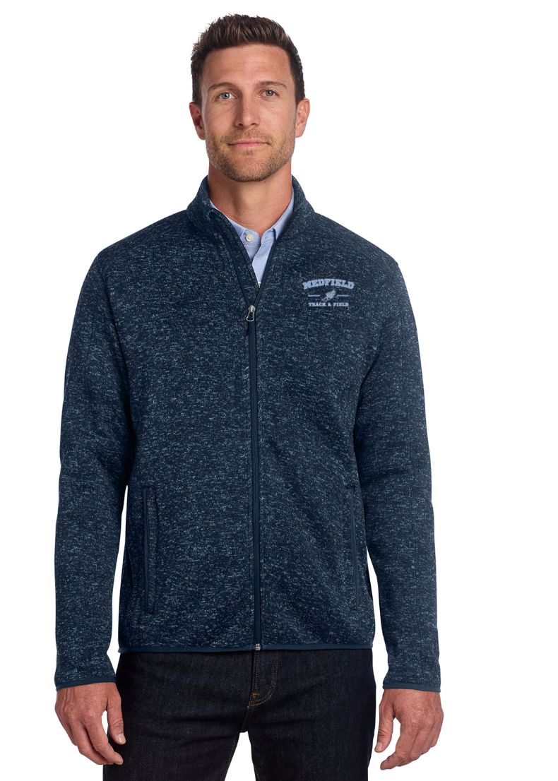 Medfield Track & Field - Sweater Fleece Jacket (F232)