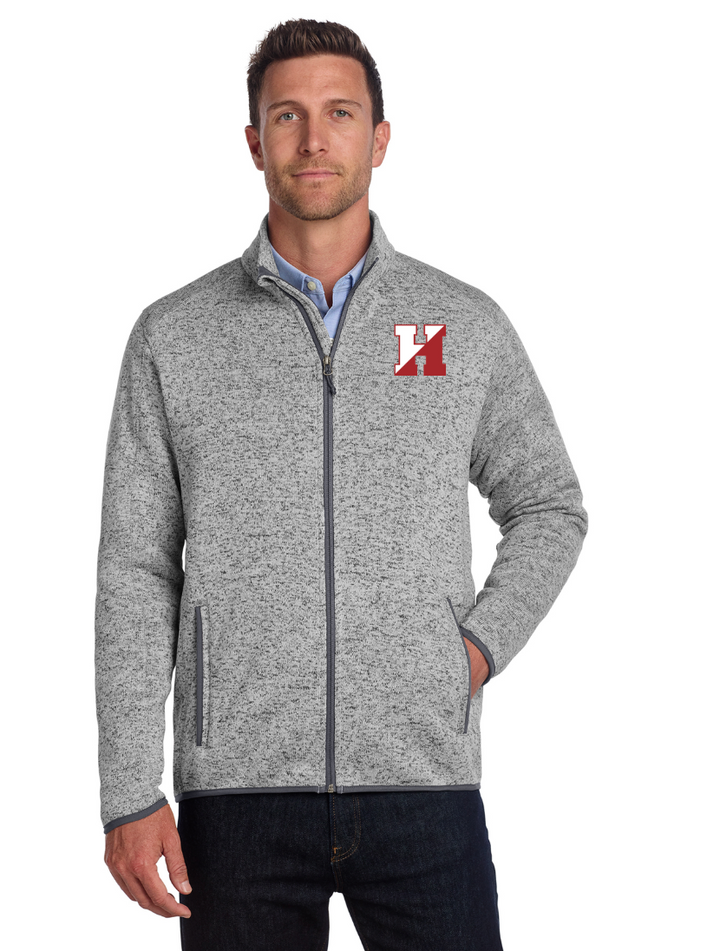 Hingham Track & Field - Sweater Fleece Jacket (F232)