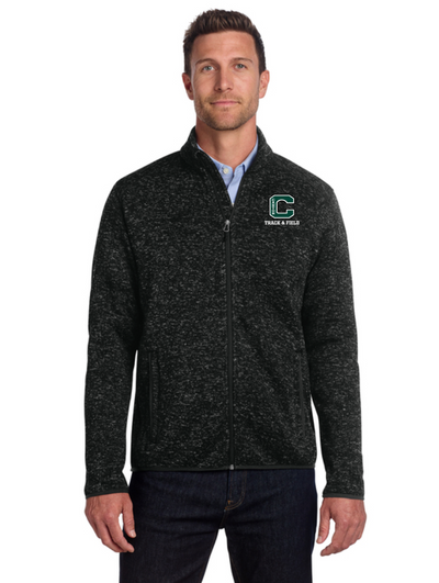 Canton Track & Field - Sweater Fleece Jacket (F232)