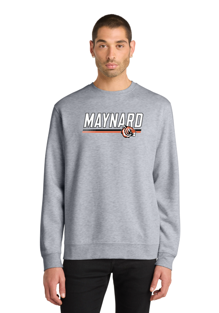Sudadera unisex de polar con cuello redondo para adultos de Norwell Track & Field (DT6104)