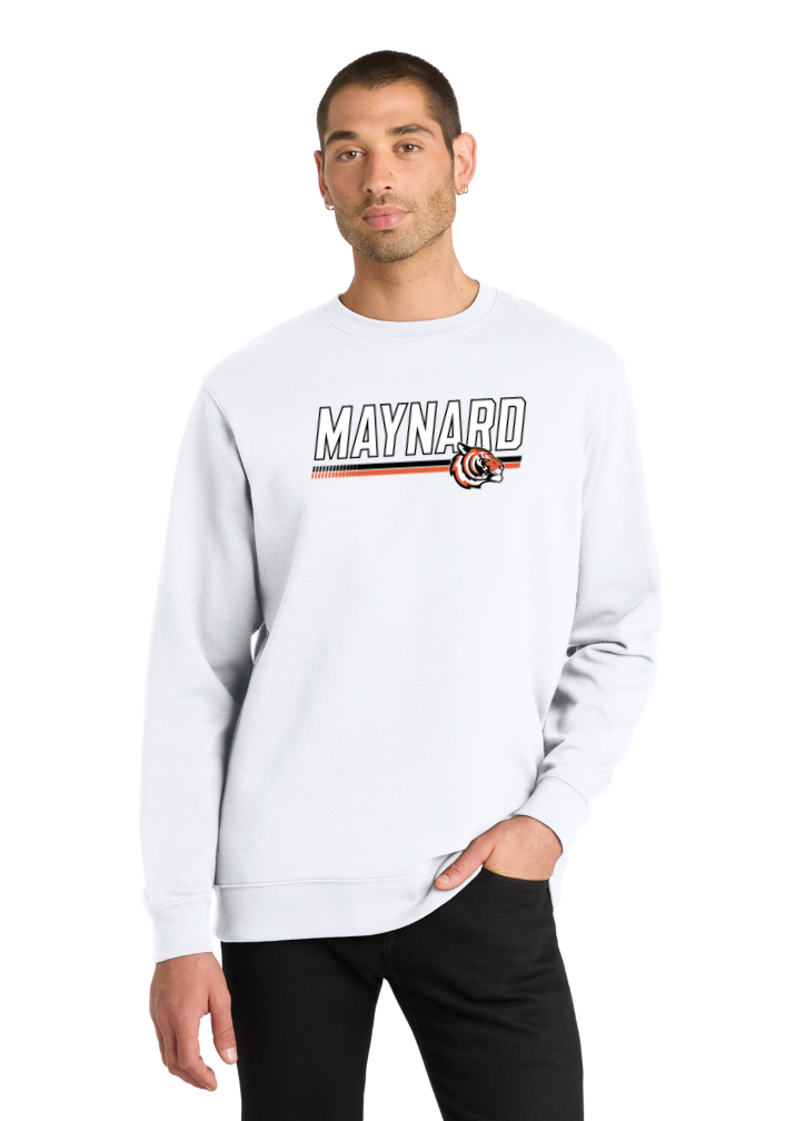 Sudadera unisex de polar con cuello redondo para adultos de Norwell Track & Field (DT6104)