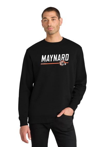 Sudadera unisex de polar con cuello redondo para adultos de Norwell Track & Field (DT6104)