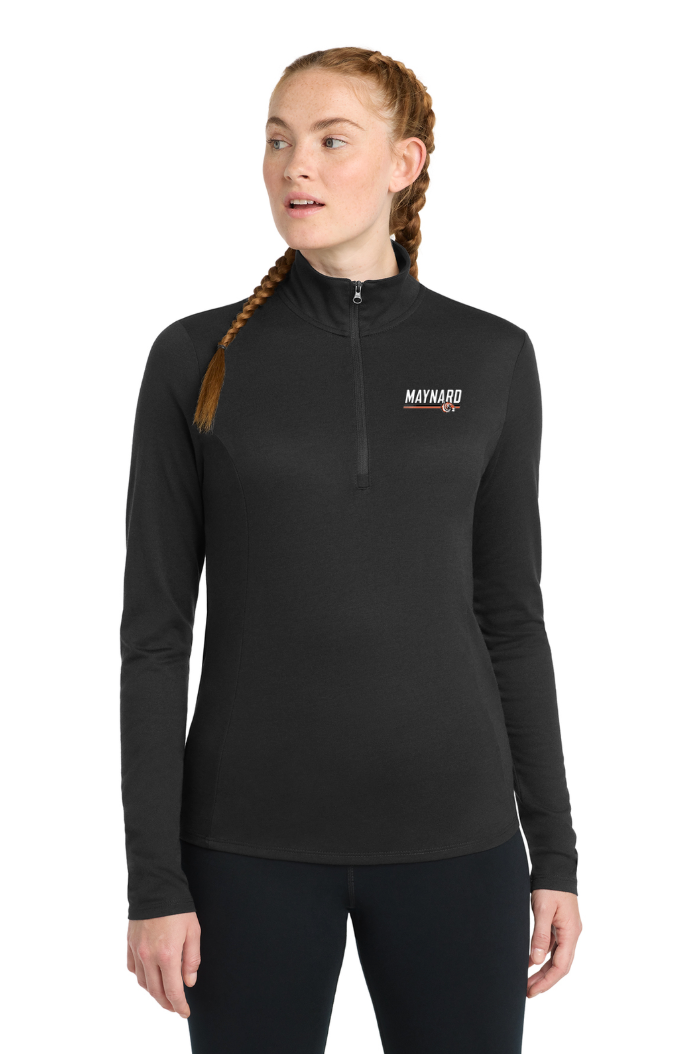 Maynard - Women's Triblend Wicking 1/4 Zip-Pullover (LST407)