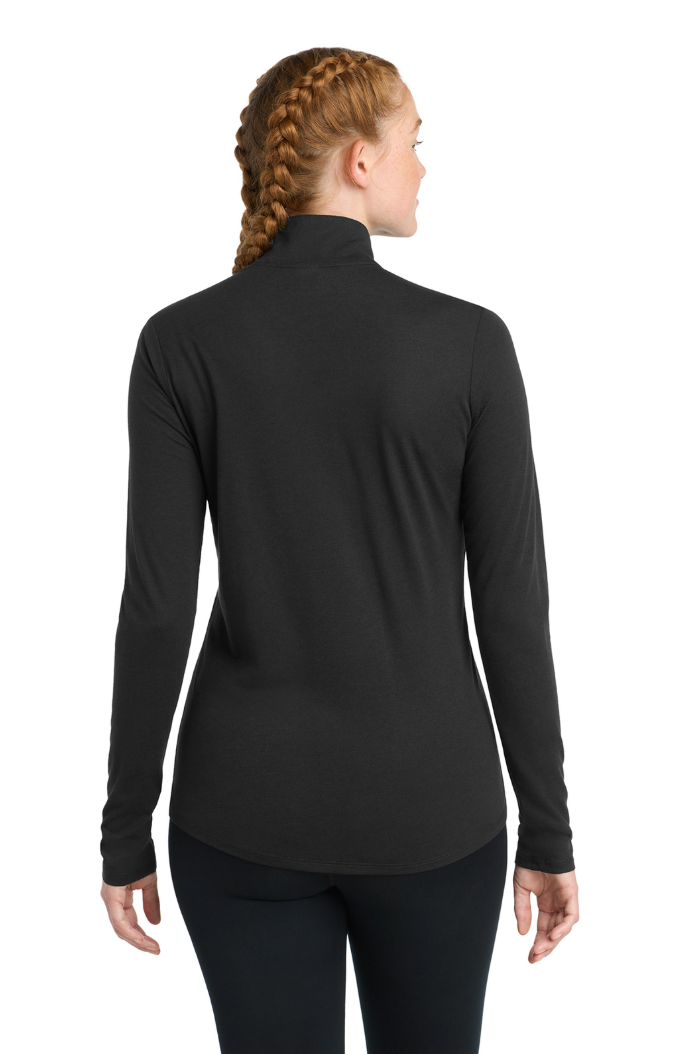 Maynard - Women's Triblend Wicking 1/4 Zip-Pullover (LST407)