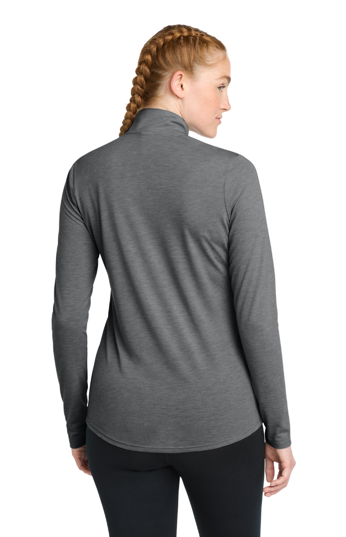 Maynard - Women's Triblend Wicking 1/4 Zip-Pullover (LST407)