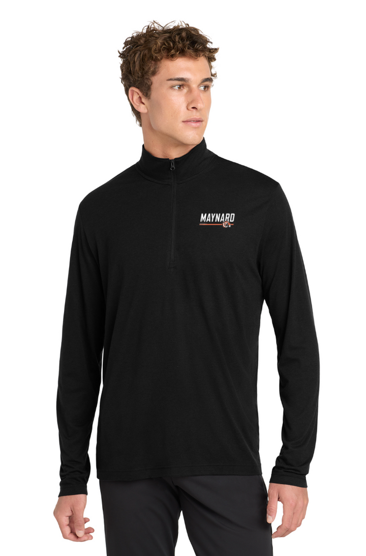 Maynard - Men's Triblend Wicking 1/4 Zip-Pullover (ST407)