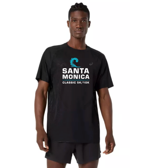 Santa Monica Classic 5K/10K 2026 - ASICS Men's Metarun Short Sleeve Top (2011D510-001) (SMC-02)