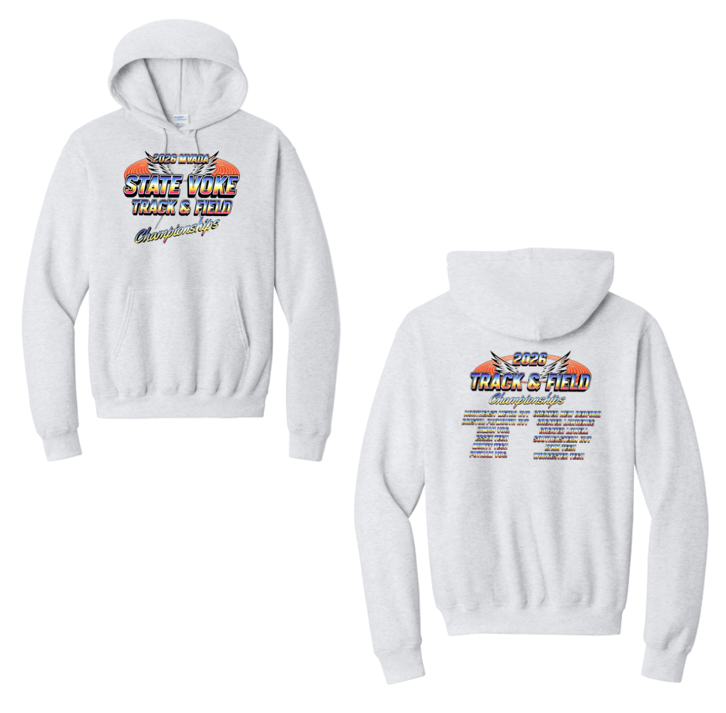MVADA State Championships 2026 - Unisex Fleece Pullover Hooded Sweatshirt (PC78H)