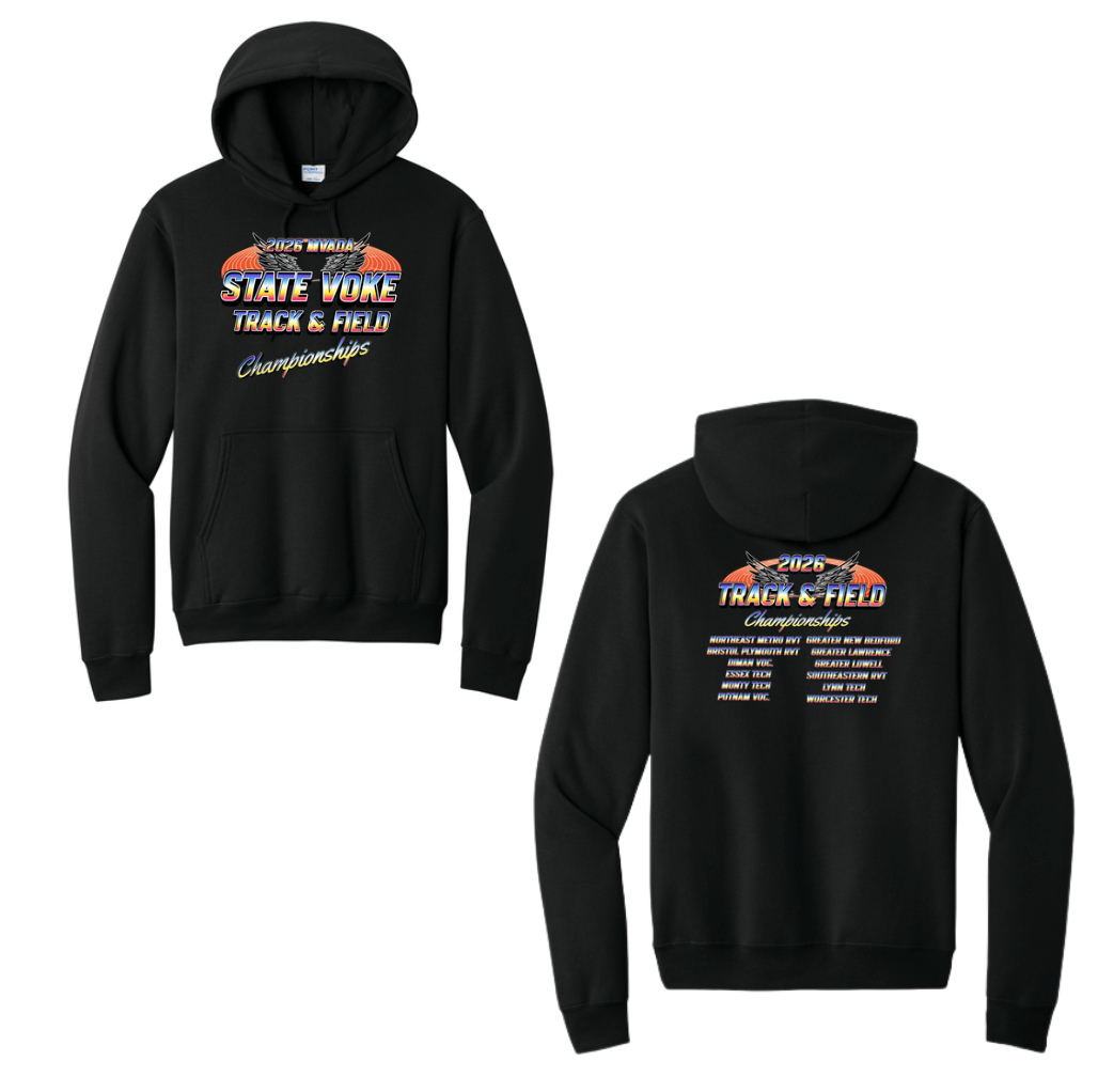 MVADA State Championships 2026 - Unisex Fleece Pullover Hooded Sweatshirt (PC78H)