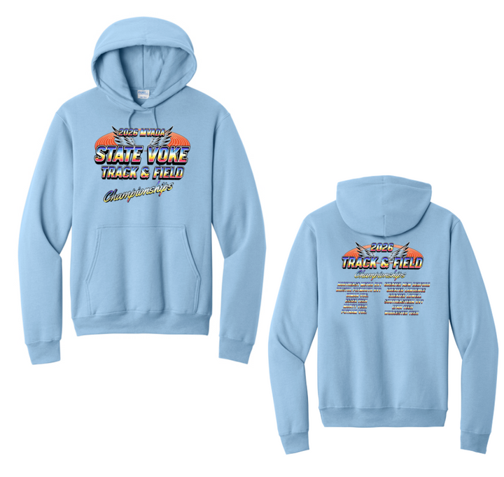 MVADA State Championships 2026 - Unisex Fleece Pullover Hooded Sweatshirt (PC78H)