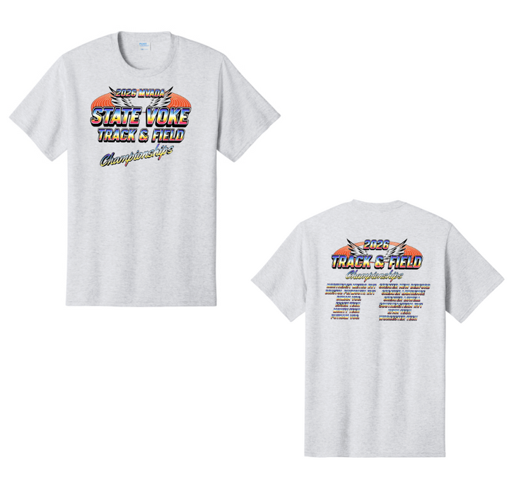 MVADA State Championships 2026 - Adult Core Cotton Tee (PC54)