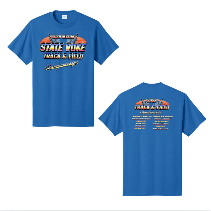 MVADA State Championships 2026 - Adult Core Cotton Tee (PC54)