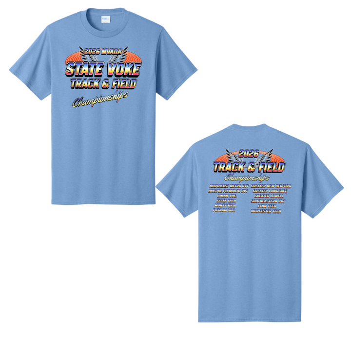 MVADA State Championships 2026 - Adult Core Cotton Tee (PC54)