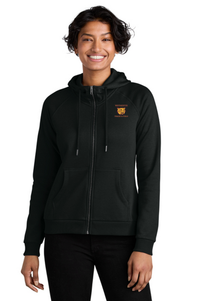 Weymouth Track & Field- Women’s Organic CVC Fleece Full-Zip Hoodie (AL5003)