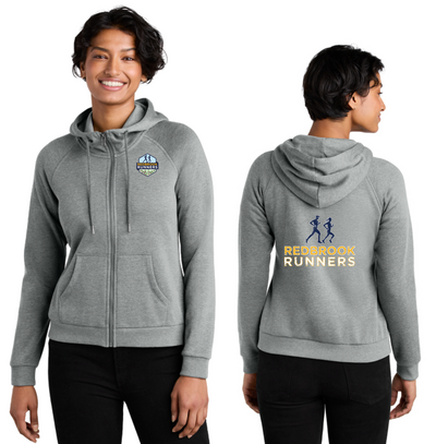 Redbrook Runners- Women’s Organic CVC Fleece Full-Zip Hoodie (AL5003)
