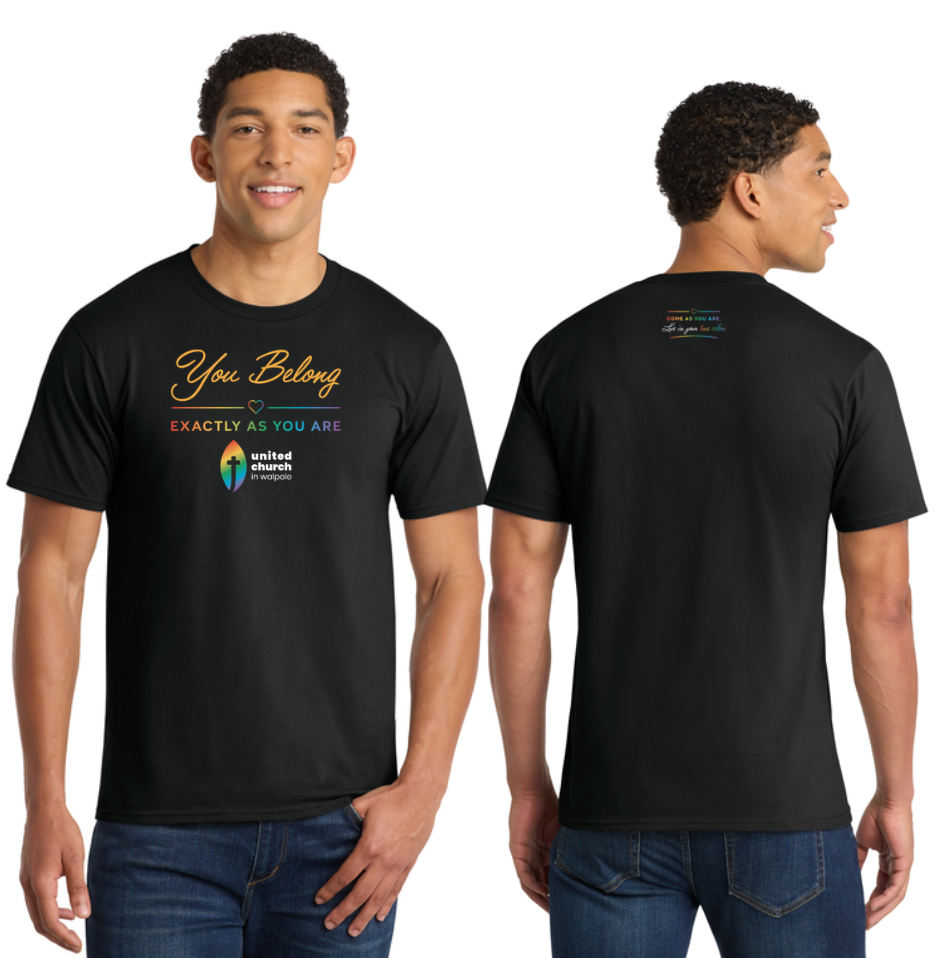 United Church Walpole - TRUE COLORS- Adult Unisex Tee (PC450)