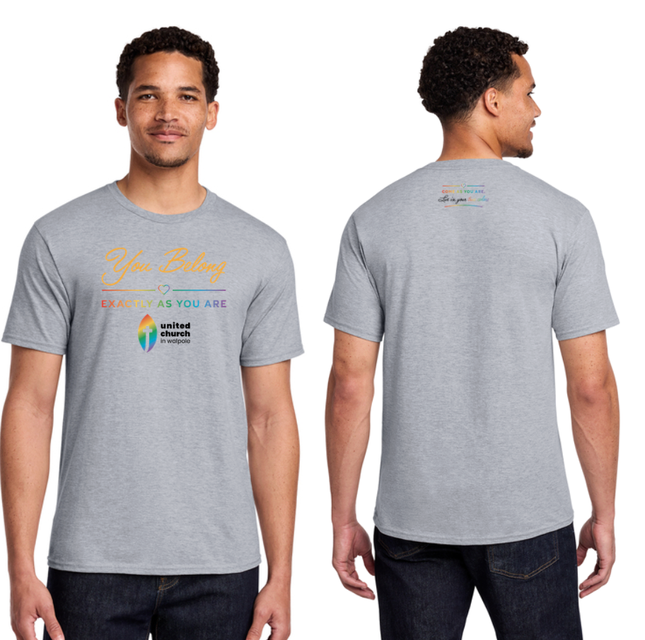 United Church Walpole - TRUE COLORS- Adult Unisex Tee (PC450)