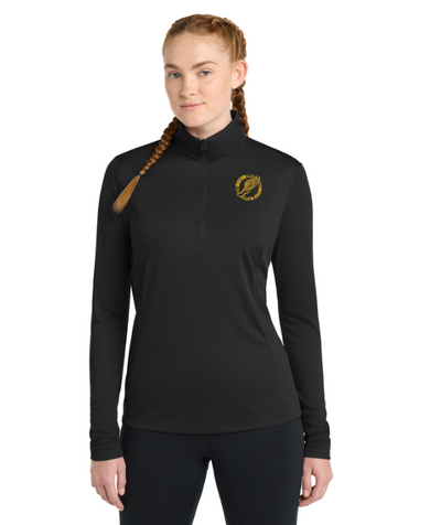 Boston Latin Academy Track & Field - Ladies' Performance Quarter-Zip (LST357)