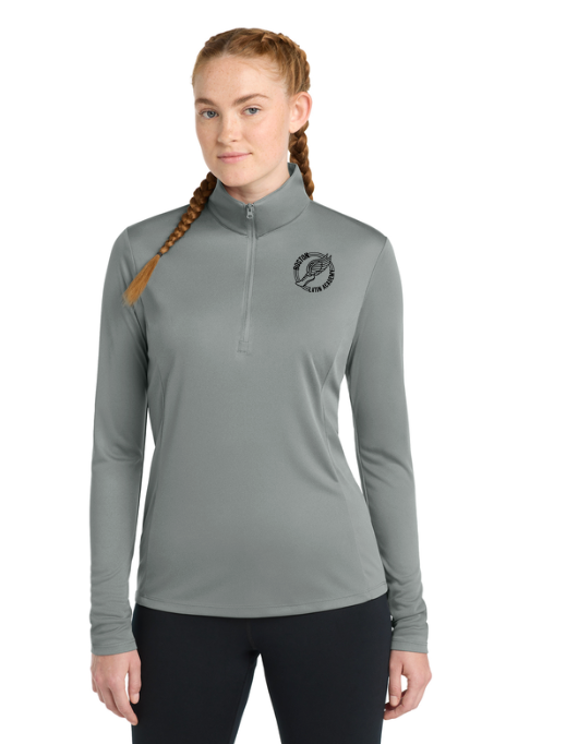 Boston Latin Academy Track & Field - Ladies' Performance Quarter-Zip (LST357)