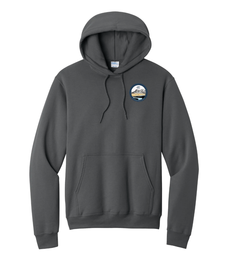 Maratón de la Antártida - Sudadera unisex con capucha de polar (PC78H)