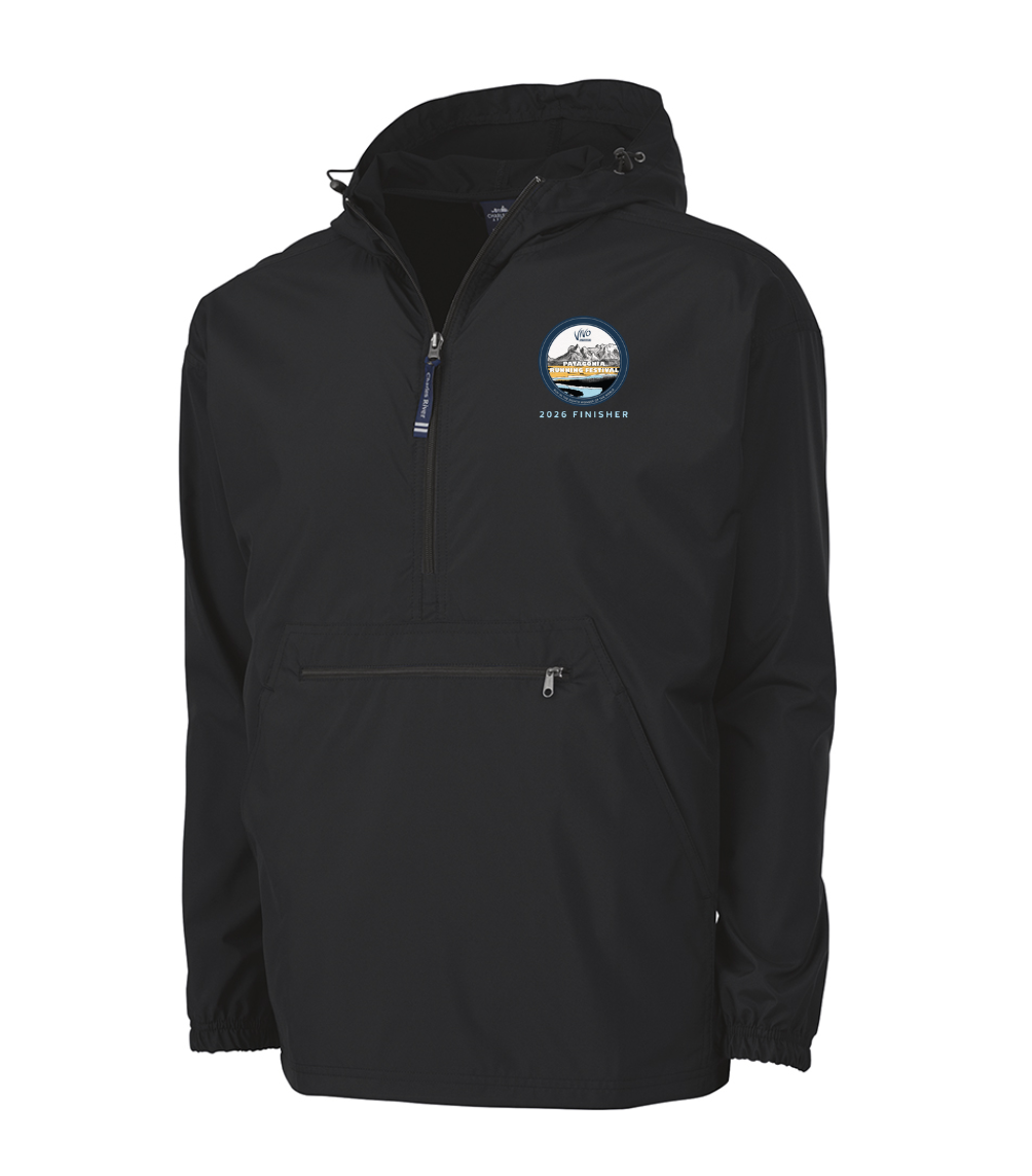 Patagonia Running Festival Finisher - Pack-N-Go Pullover Jacket (9904) (Black)