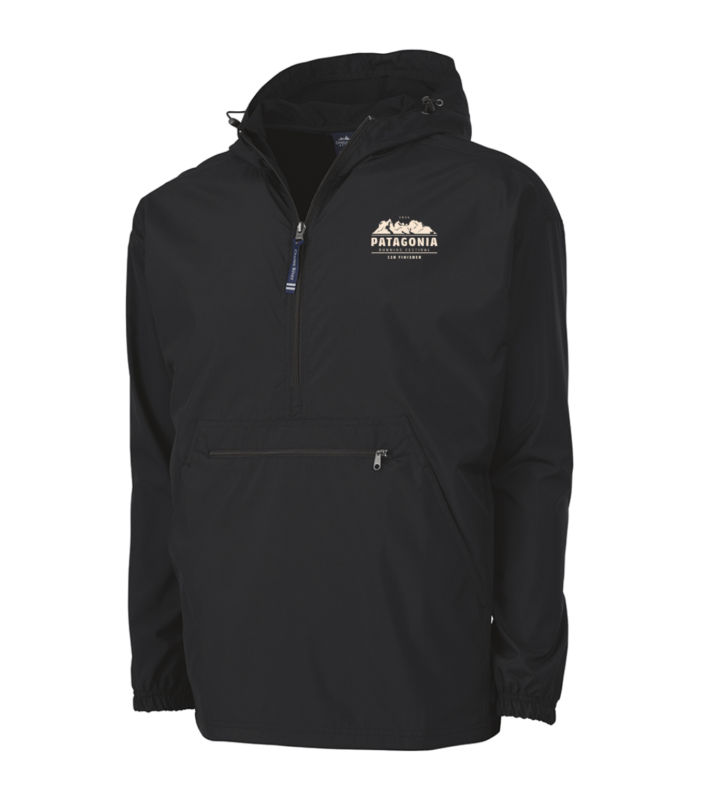 Patagonia Running Festival Finisher - Pack-N-Go Pullover Jacket (9904) (Black)