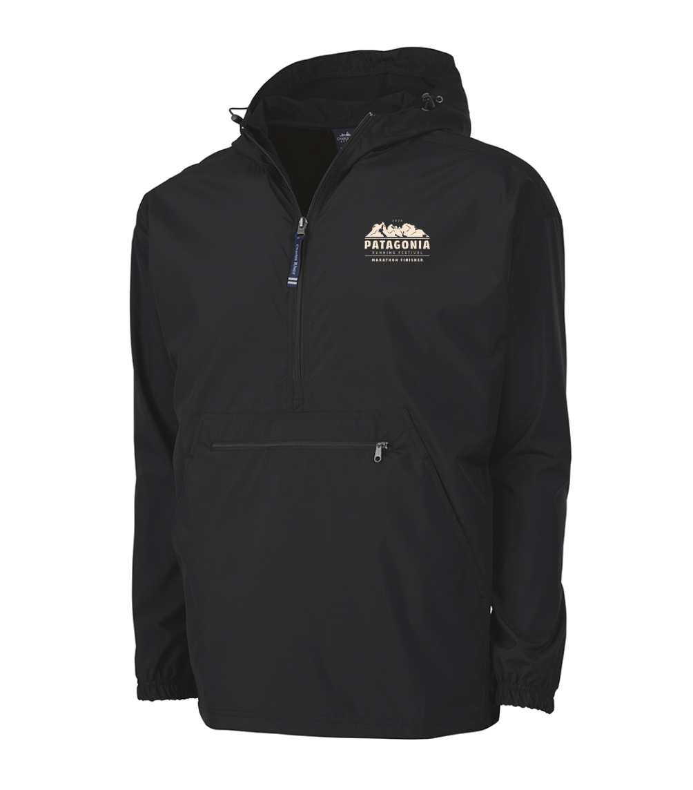 Patagonia Running Festival Finisher - Pack-N-Go Pullover Jacket (9904) (Black)