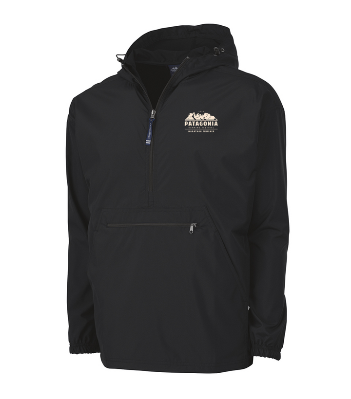 Patagonia Running Festival Finisher - Pack-N-Go Pullover Jacket (9904) (Black)