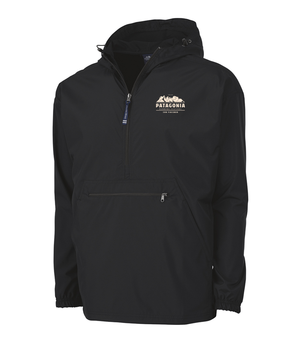 Patagonia Running Festival Finisher - Pack-N-Go Pullover Jacket (9904) (Black)