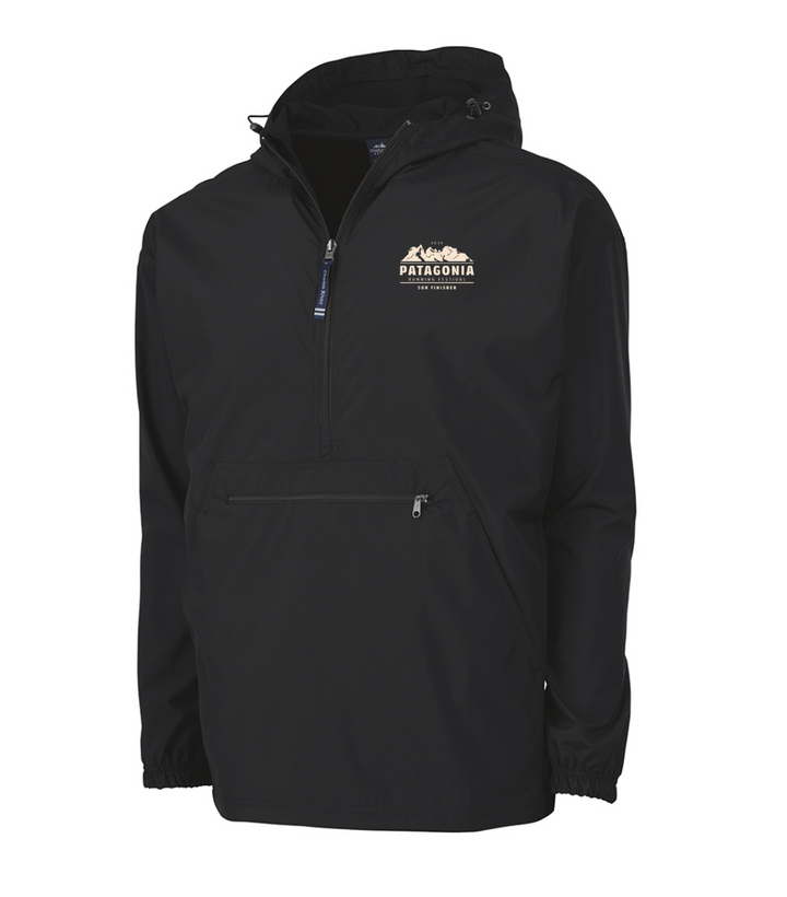 Patagonia Running Festival Finisher - Pack-N-Go Pullover Jacket (9904) (Black)