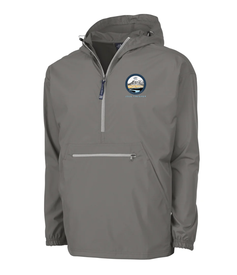 Patagonia Running Festival Finisher - Pack-N-Go Pullover Jacket (9904) (Grey)