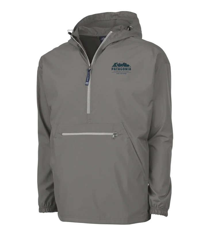 Patagonia Running Festival Finisher - Pack-N-Go Pullover Jacket (9904) (Grey)